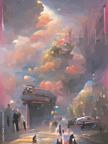 city street sign in the night