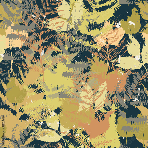 Seamless pattern with autum...