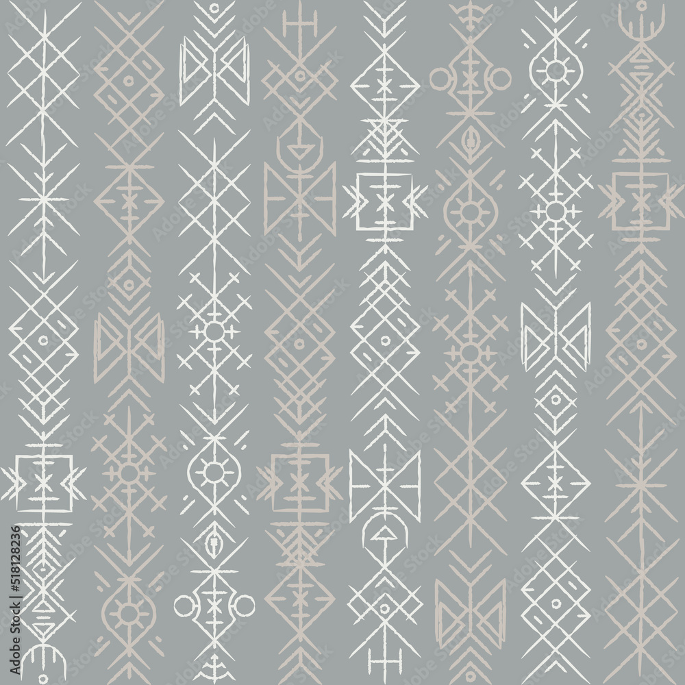 Ancient rune textures Stock Vector | Adobe Stock