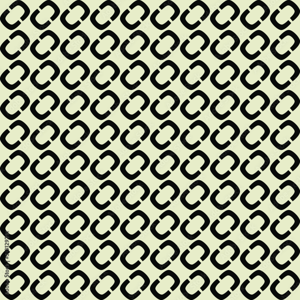 Abstract Chains Geometric Diagonal Simple Retro Pattern Repeated Design Perfect for Allover Fabric Print or Wrapping Paper Trendy Fashion Colors Seamless Pattern