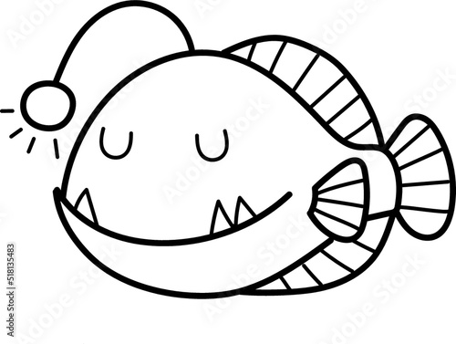 Funny abyssal fish