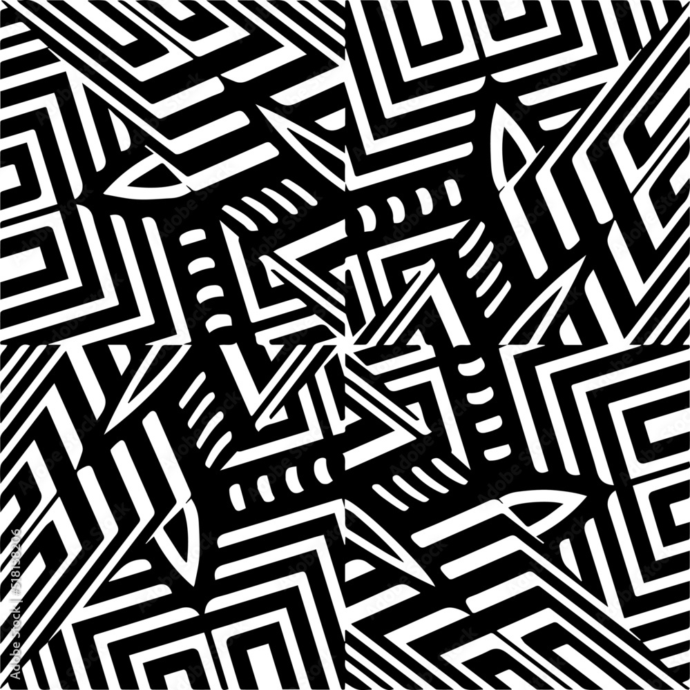 Abstract background with black and white pattern. Unique geometric vector swatch. Perfect for site backdrop, wrapping paper, wallpaper, textile and surface design.
Abstract background with black and white pattern. Unique geometric vector swatch. Perfect for site backdrop, wrapping paper, wallpaper, textile and surface design.