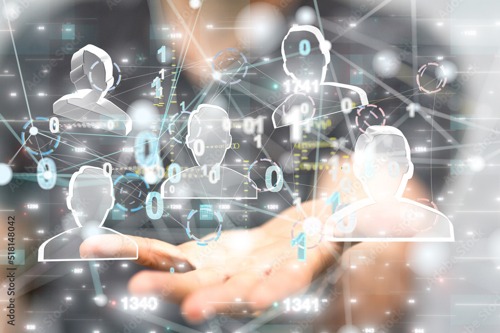 Business intelligence analyst dashboard on virtual Business intelligence analyst dashboard on virtual