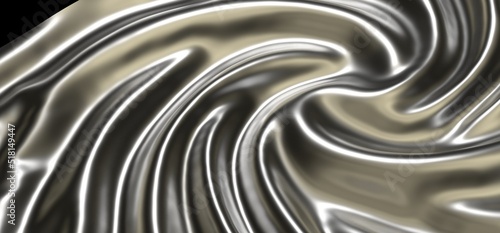 3D rendering of silver polygon wallpaper