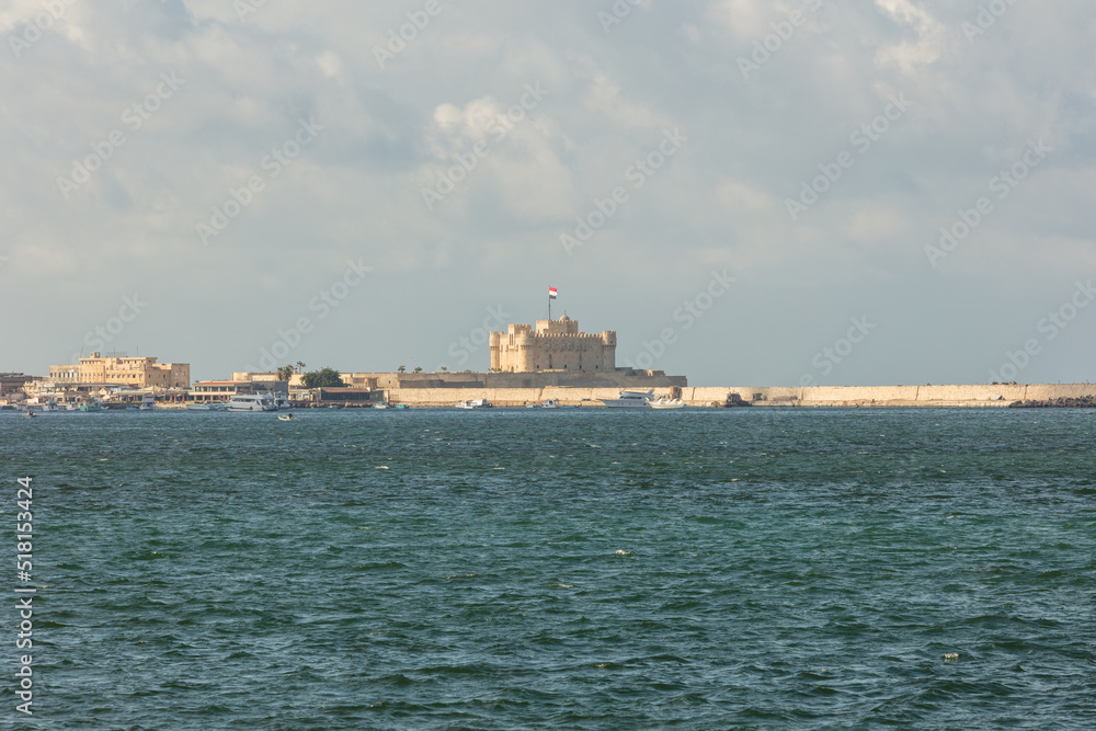 The fortress of Kite Bay is located on the Mediterranean coast, not far from Alexandria.