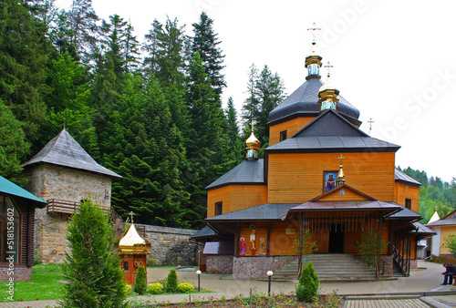  Monastery in Manyava village, Ivano-Frankivsk Region, Ukraine