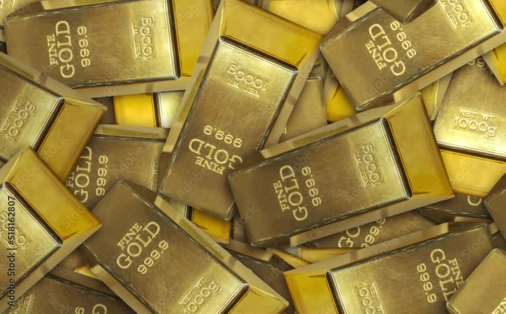 gold bullion on isolated white background gold bullion on isolated white background