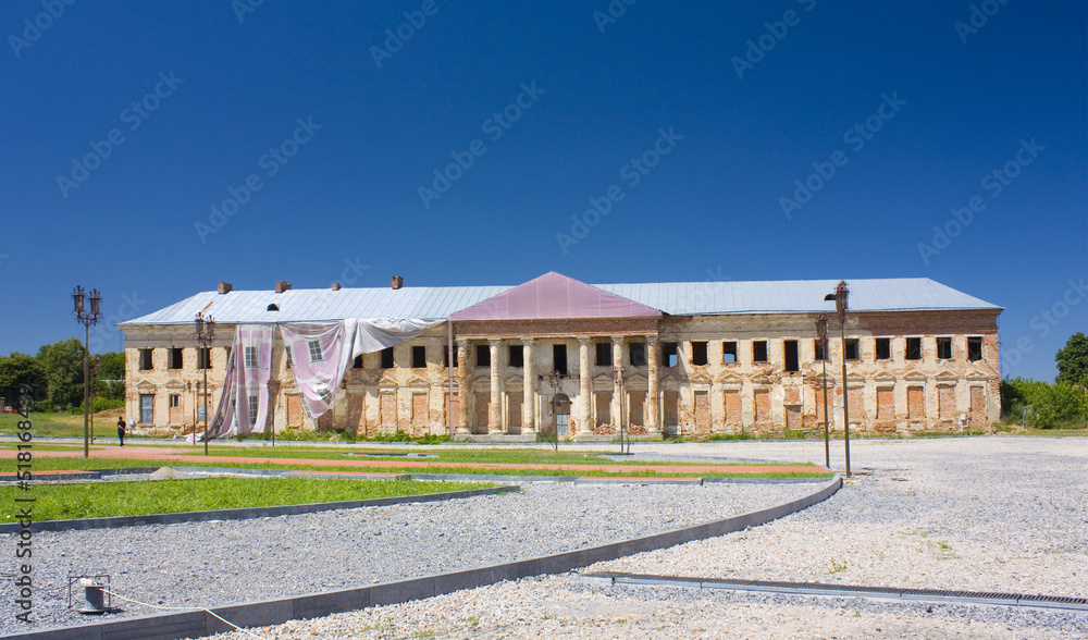 Ancient Palace of Pototsky in Tulchyn, Ukraine	
