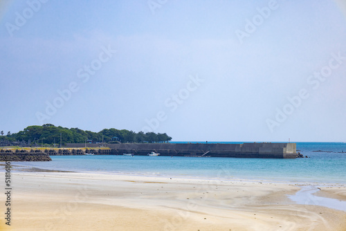 Fototapeta Naklejka Na Ścianę i Meble -  福江島　香珠子海水浴場