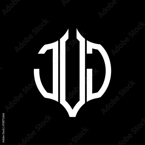 JVJ letter logo. JVJ best black background vector image. JVJ Monogram logo design for entrepreneur and business.
 photo