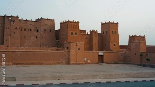 Kasbah Taourirt in eastern Ouarzazate Morocco 