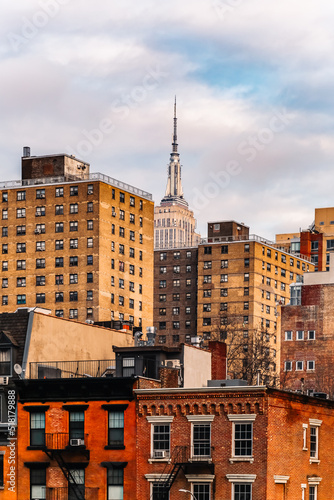 Chelsea residential neighborhood of NYC