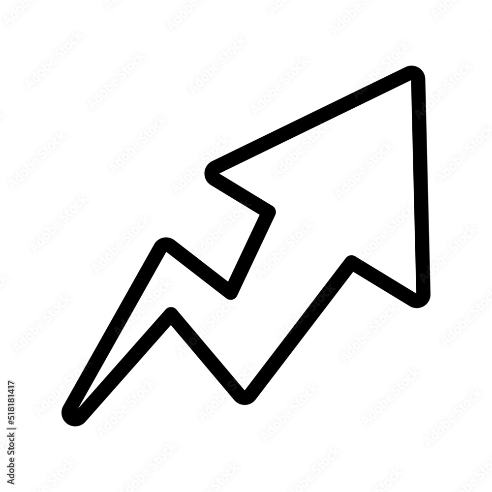Arrow icon. simple arrow. Vector illustration Arrow icon. simple arrow. Vector illustration