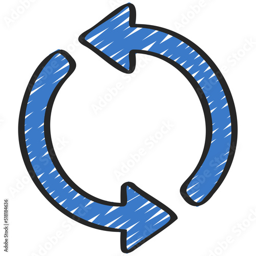 Small Sync Arrow Icon