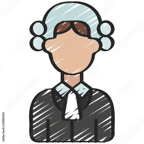 Judge Man Icon