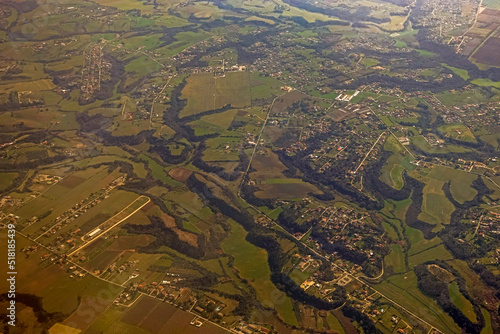 Vista aerea di Aprilia
