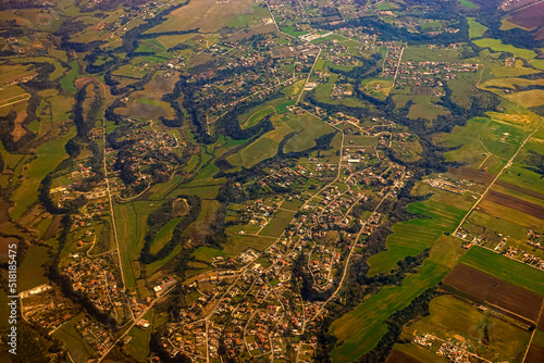 Vista aerea di Fossignano photo