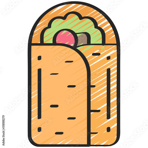 Burrito Icon