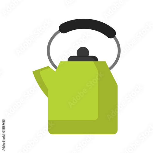 Water kettle cartoon electric and retro teapot. Hot galss or metal pot kitchenware vector illustration set. Coffie teakettle equipment and drawing house appliance. Tea kitchen boiler device drink