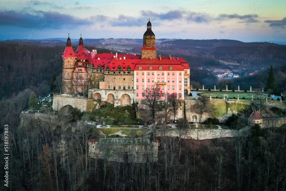 Zamek Ksiąz obok Walbrzycha Zamek Ksiąz obok Walbrzycha
