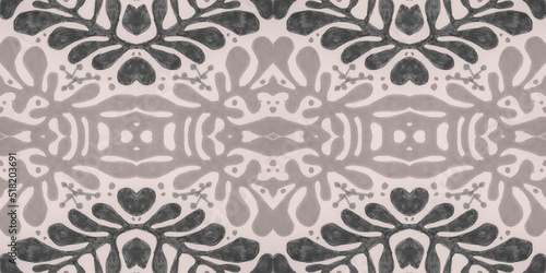 Photography Azulejos tiles. Seamless portugal mosaic. Retro majolica texture.