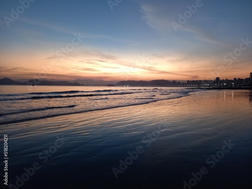 Waves in the beach