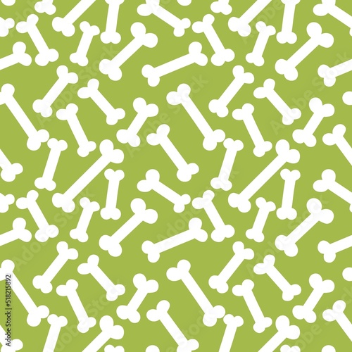 Halloween cartoon seamless bones pattern for kids and dogs and wrapping and clothes print and accessories