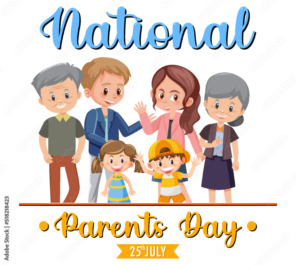 National Parents Day Poster Template National Parents Day Poster Template