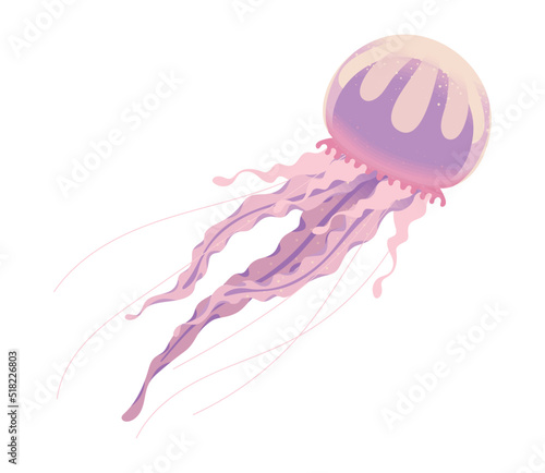 jellyfish vector icon