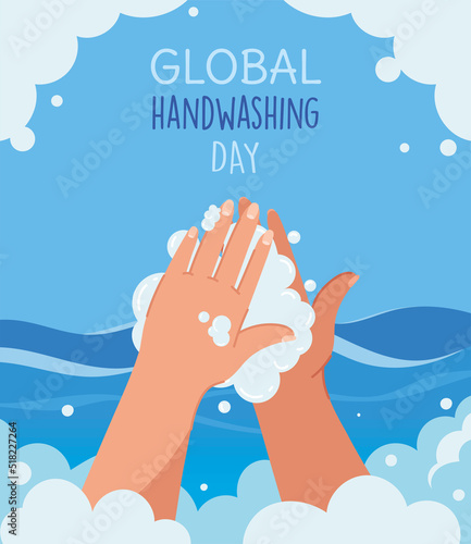 global handwashing day card