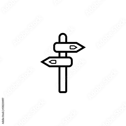 trail icon vector design templates