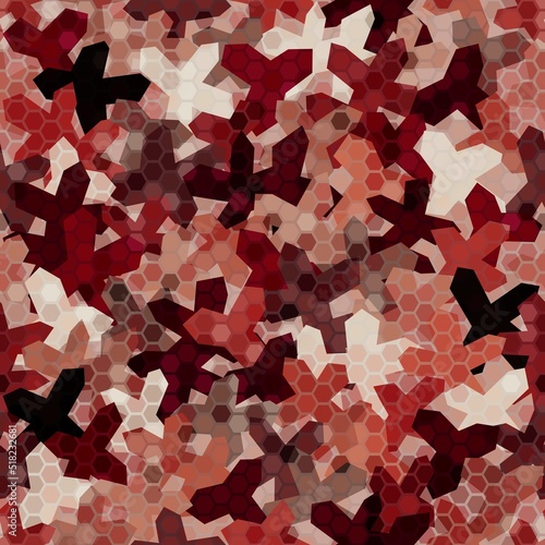 Camouflage seamless pattern background masking camo repeat print