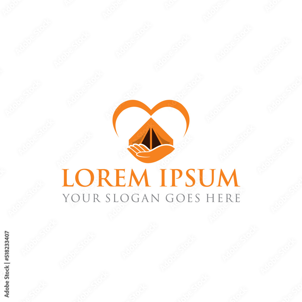 Obraz premium camping logo , adventure logo vector