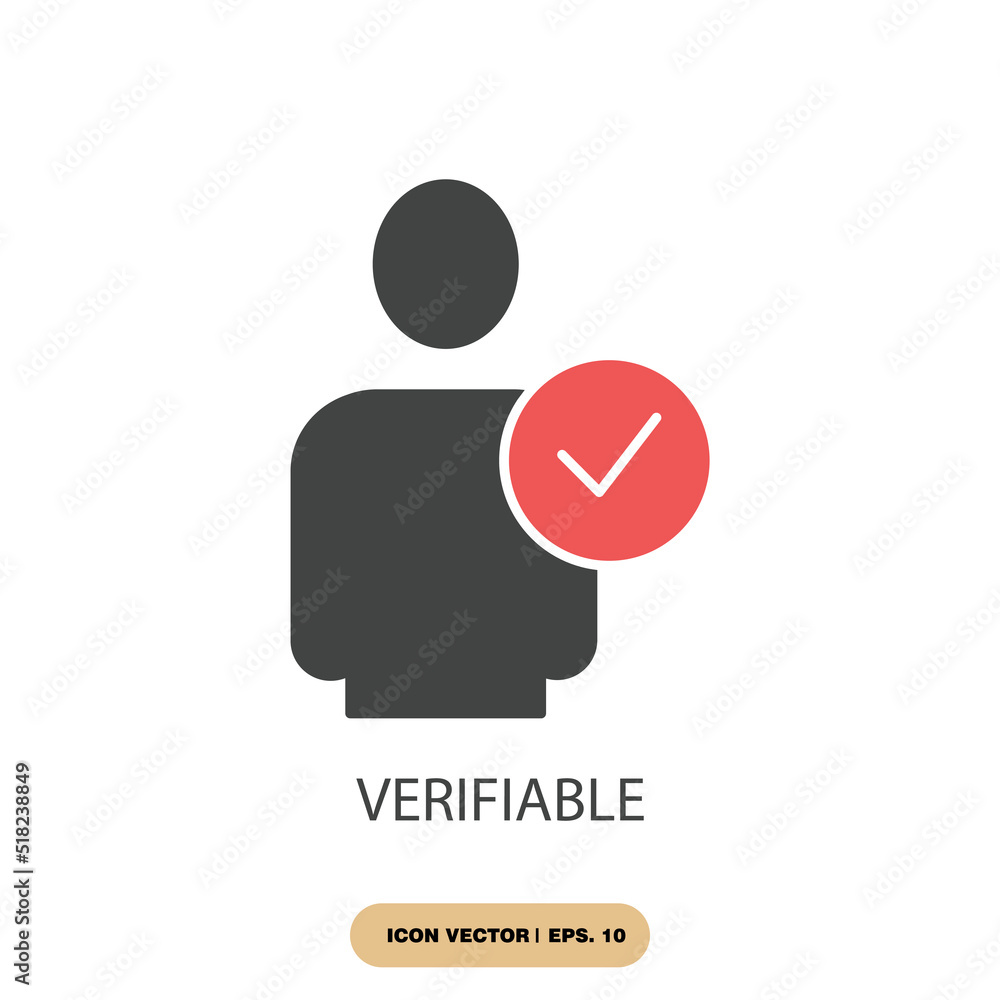 verifiable icons symbol vector elements for infographic web verifiable icons symbol vector elements for infographic web