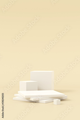 Product display background. 3D display stand. © dekzer007