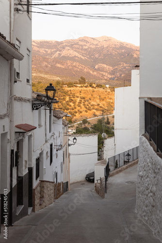 Traditional street in andalusian's town. It's getting dark in Quesada, Jaén, Andalucía © Andrea