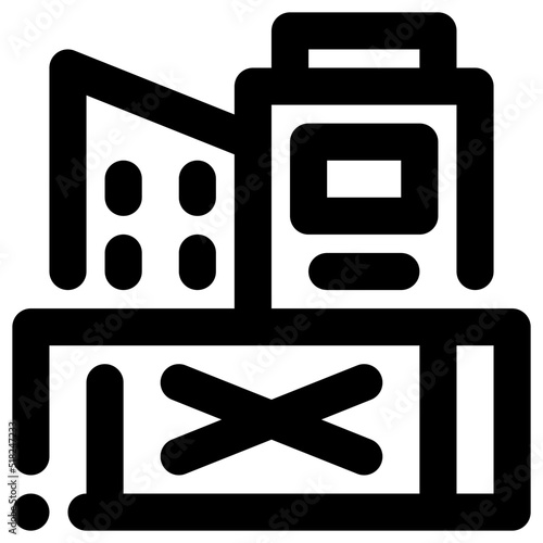 Company Icon Line Style