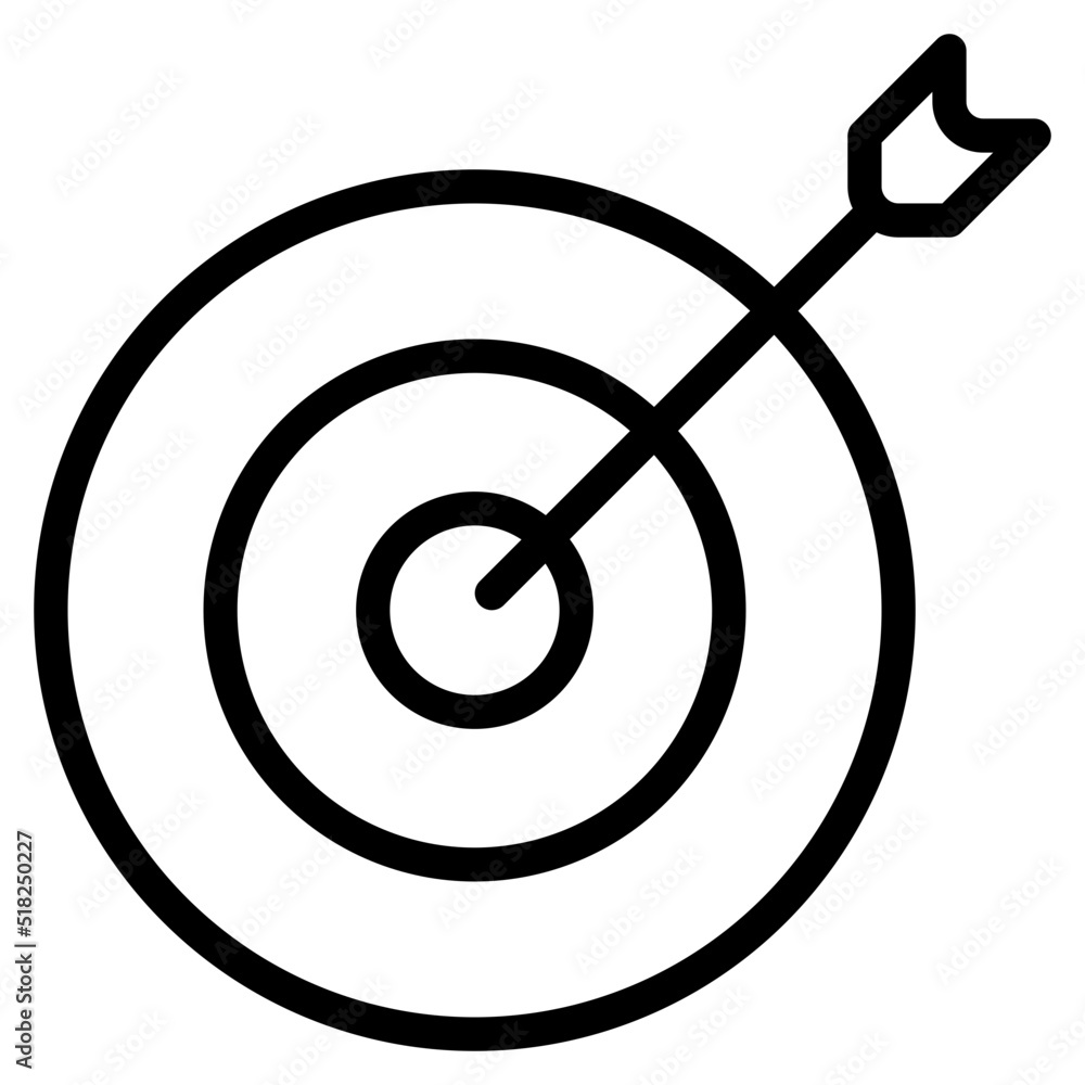 Dart Board Icon Dart Board Icon