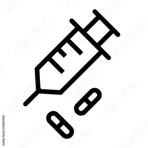 Performance Enhancer Drug Icon