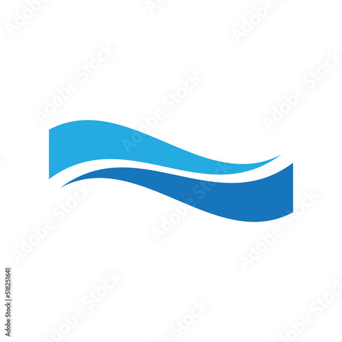 River vector icon illustration logo design