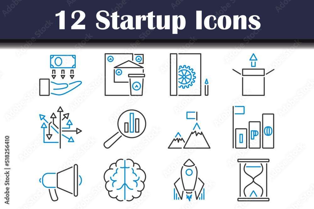 Startup Icon Set