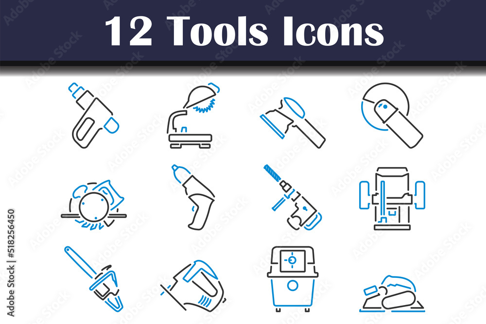 Tools Icon Set