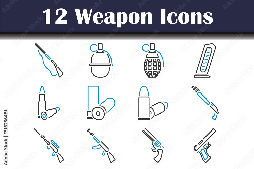 Weapon Icon Set Weapon Icon Set