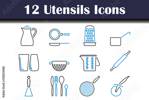 Utensils Icon Set