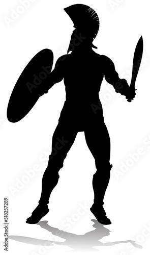 Spartan Silhouette Gladiato...