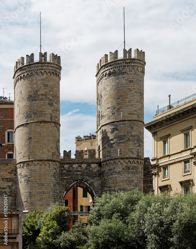 Porta Soprana - Genova Italy / Ancient 