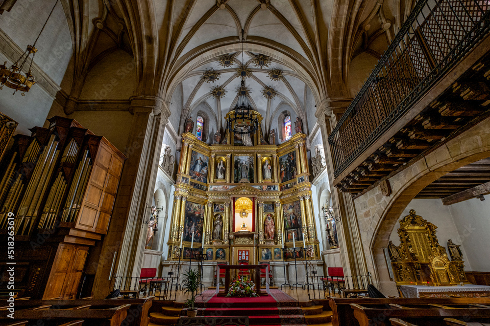 Iglesia de Santo Domingo,  Románico, siglo XII, Soria, Comunidad Autónoma de Castilla, Spain, Europe