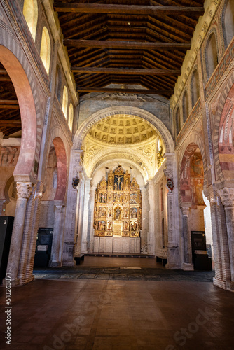 Museo de los Concilios y la Cultura Visigoda,  Iglesia de San Román, primer mudéjar toledano (S. XIII), Toledo, Castilla-La Mancha, Spain © Tolo