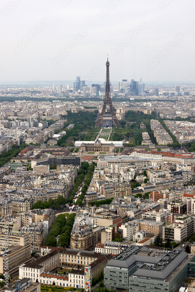 Panoramic view of Paris