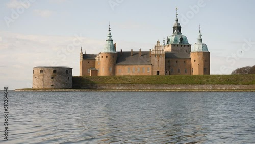 Kalmar Castle, Renaissance castle in Sweden, Tilt Up